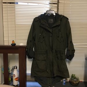 AUTHENTIC Levi's army green jacket/parka